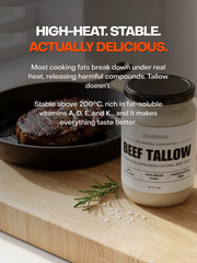 Beef Tallow - 3 Jars