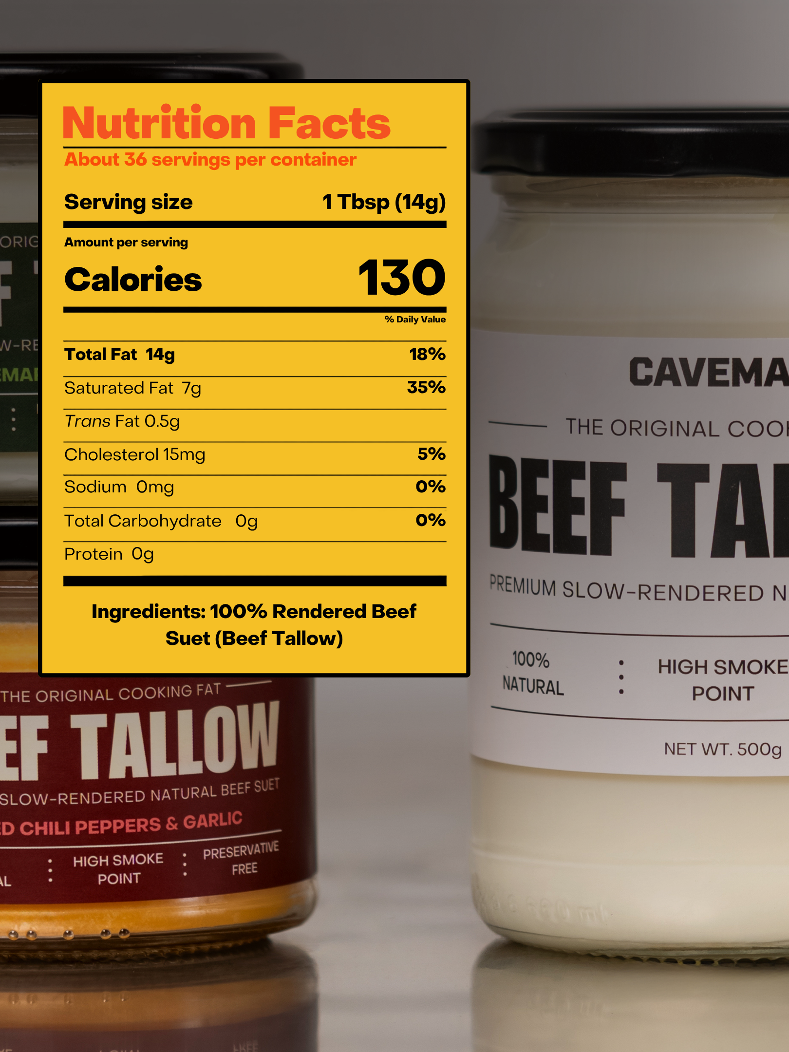 PURE BEEF TALLOW