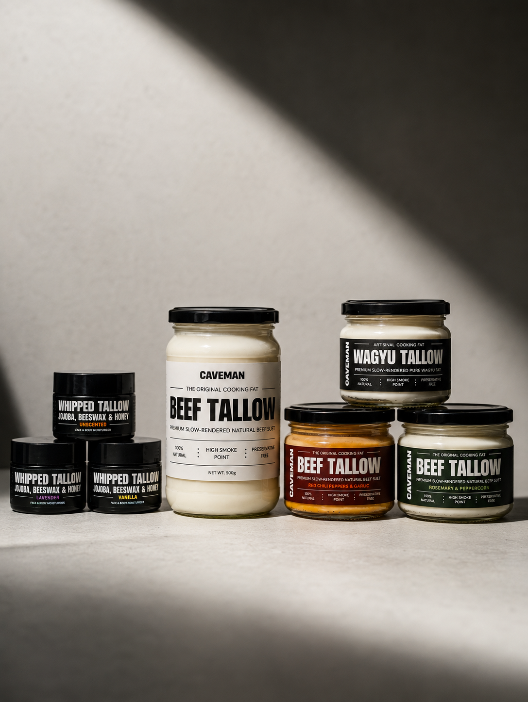 ROSEMARY & PEPPERCORN BEEF TALLOW
