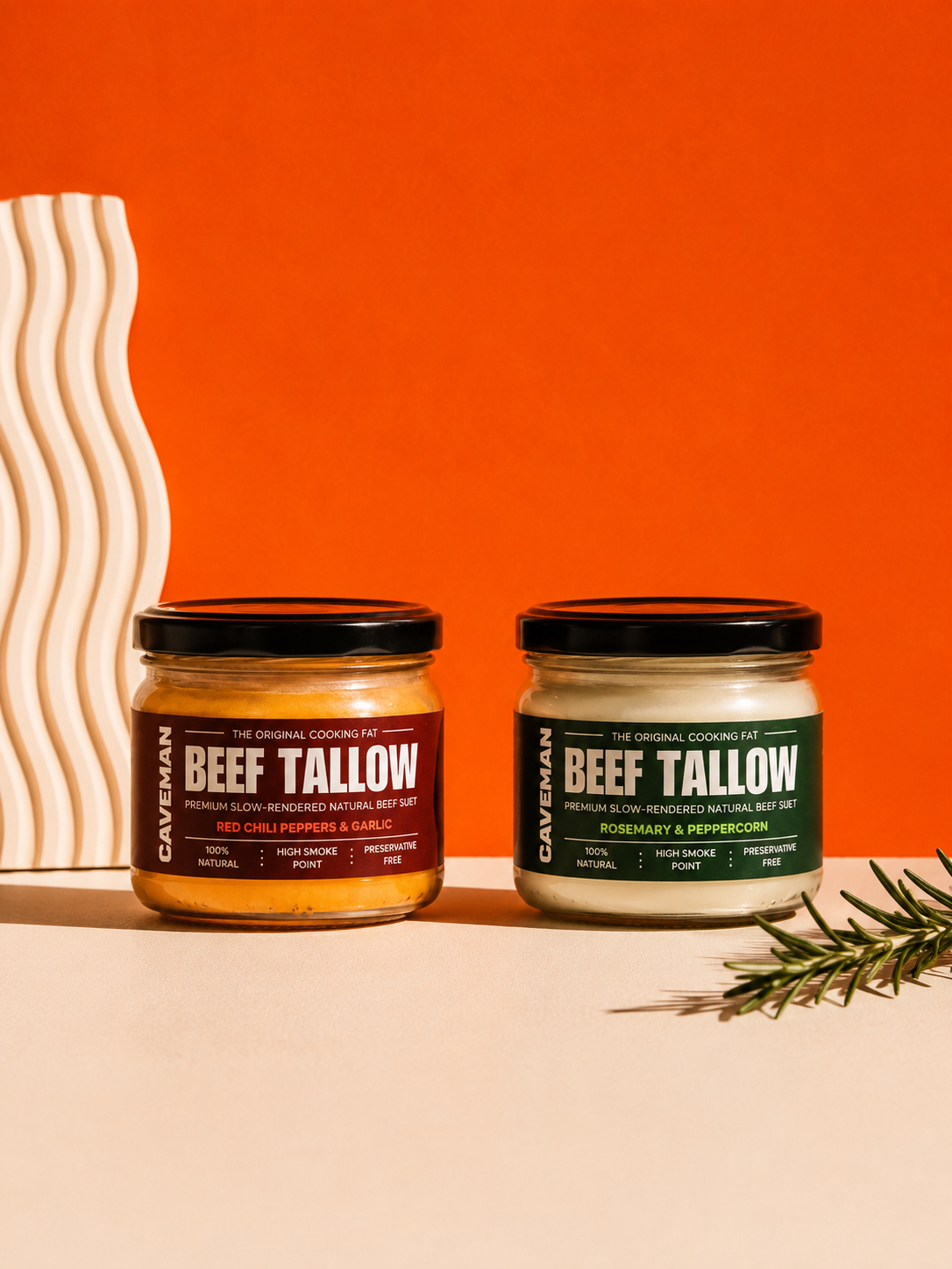 ROSEMARY & PEPPERCORN BEEF TALLOW